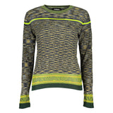 Desigual Vivid Contrast Crew Neck Sweater