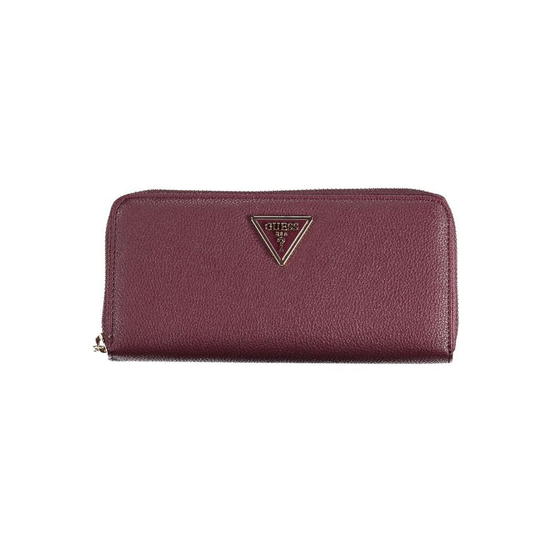 Guess Jeans Elegant Purple Polyethylene Wallet