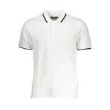 K-WAY Chic White Contrast Detail Polo Shirt