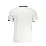 K-WAY Chic White Contrast Detail Polo Shirt