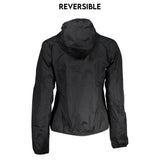 K-WAY Chic Reversible Hooded Jacket with Contrasts