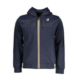 K-WAY Sleek Hooded Zip Sweatshirt with Contrast Details