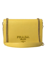 Prada Elegant Saffiano Leather Shoulder Bag