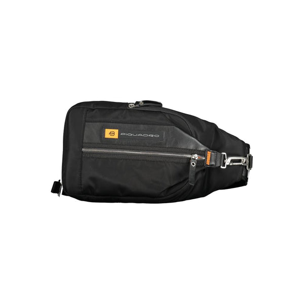 Piquadro Black Nylon Shoulder Bag