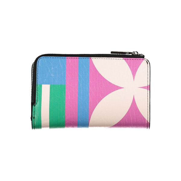 Desigual Pink Polyethylene Wallet