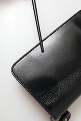 Dolce & Gabbana Sleek Black Leather Shoulder Bag