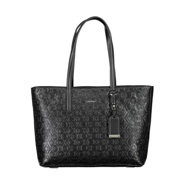 Calvin Klein Black Polyester Handbag