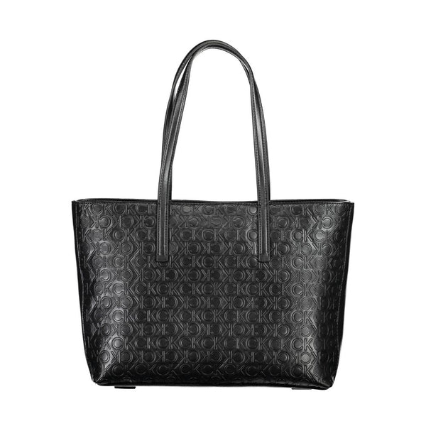 Calvin Klein Black Polyester Handbag