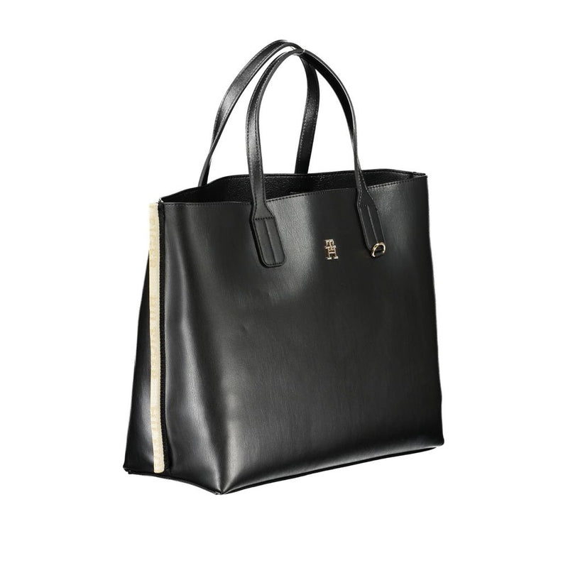 Tommy Hilfiger Black Polyethylene Handbag