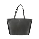 Tommy Hilfiger Black Polyester Handbag