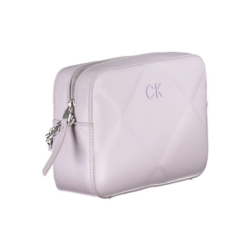 Calvin Klein Purple Polyester Handbag