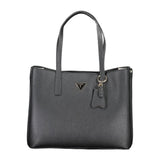 Guess Jeans Black Polyethylene Handbag