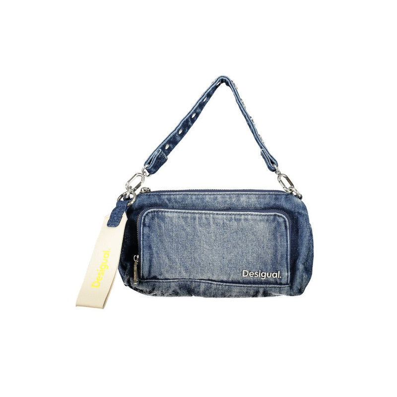 Desigual Blue Polyester Handbag