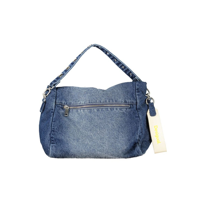 Desigual Blue Polyester Handbag