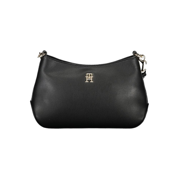 Tommy Hilfiger Black Polyester Handbag