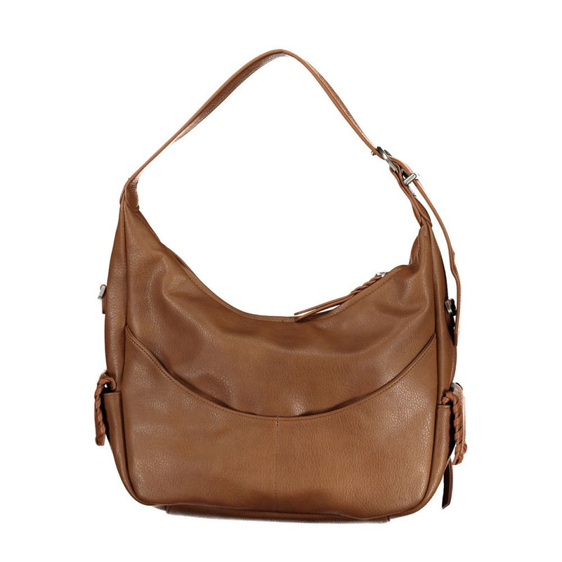 Desigual Brown Polyethylene Handbag