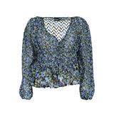 Desigual Blue Polyester Sweater