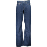 Calvin Klein Blue Cotton Jeans & Pant