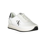 Calvin Klein White Polyester Sneaker