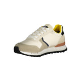 Blauer White Polyester Sneaker