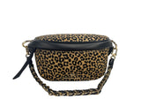 Michael Kors Slater Leopard Waistpack Sling Fanny Pack Bag