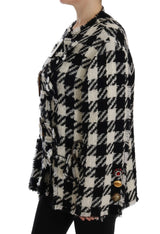 Dolce & Gabbana Elegant Woven Monochrome Jacket