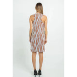 Imperfect Chic Summer Camisole Dress with Plunging Back