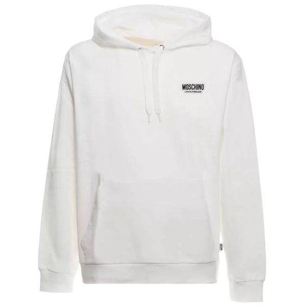 Moschino White Cotton Sweater