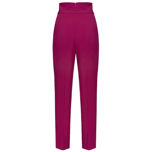 PINKO Purple Polyester Jeans & Pant