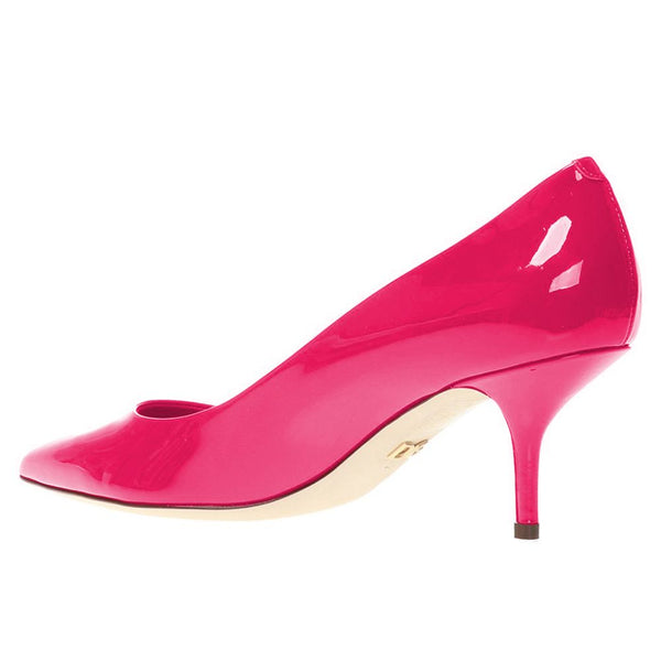 Dolce & Gabbana Elegant Fuchsia Patent Calfskin Pumps