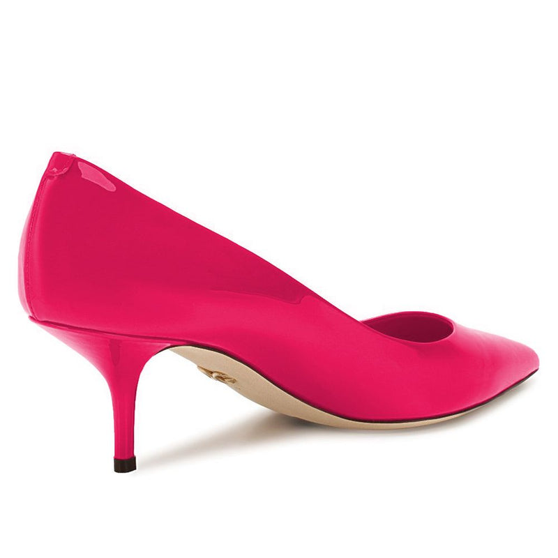 Dolce & Gabbana Elegant Fuchsia Patent Calfskin Pumps