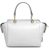 Baldinini Trend Elegant Textured Calfskin Handbag