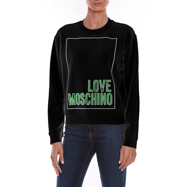 Love Moschino Chic Logo Print Cotton T-Shirt Dress