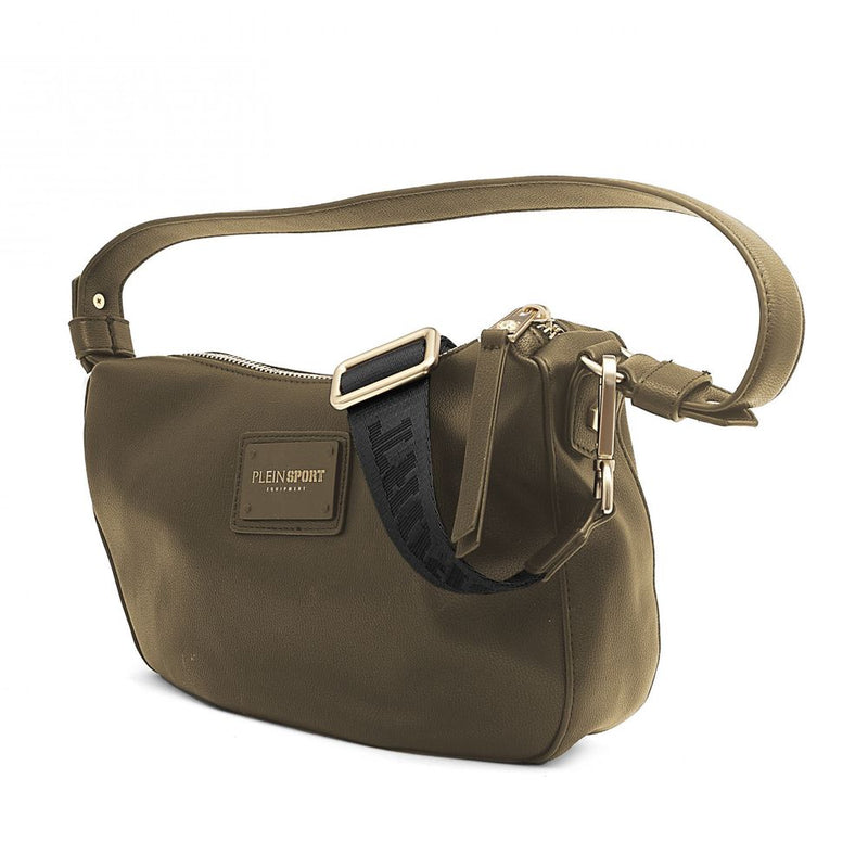 Plein Sport Army Green Chic Shoulder Bag