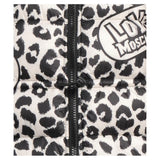 Love Moschino Chic Leopard Print Down Jacket