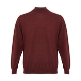 Colombo Elegant Cashmere Red Sweater for Men