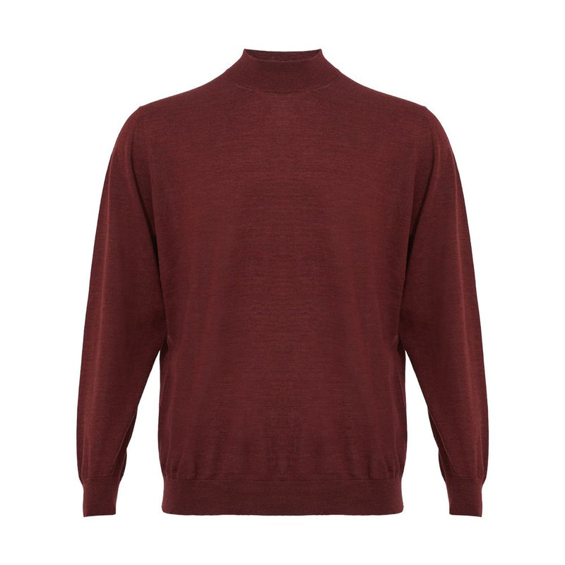 Colombo Elegant Cashmere Red Sweater for Men