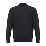 Colombo Elegant Gray Cashmere Sweater for Men