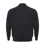 Colombo Elegant Gray Cashmere Sweater for Men