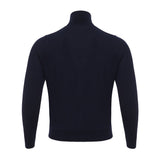 Colombo Elegant Cashmere Men's Blue Sweater