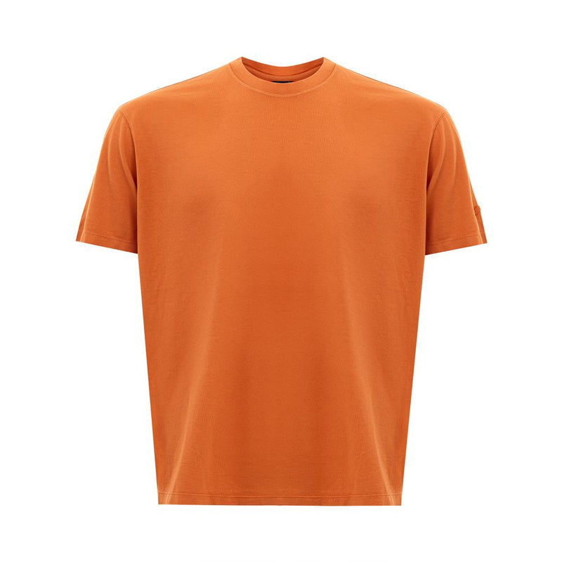 Paul & Shark Orange Cotton Signature Tee