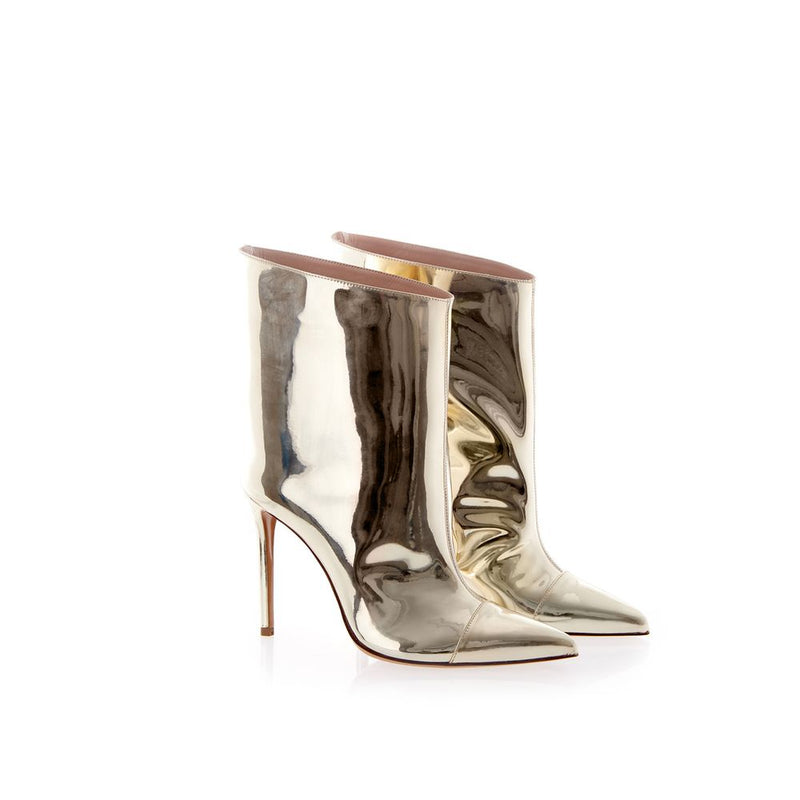 Alexandre Vauthier Chic Multicolor Patent Leather Boots