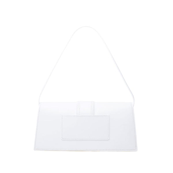 Jacquemus Elegant White Leather Handbag