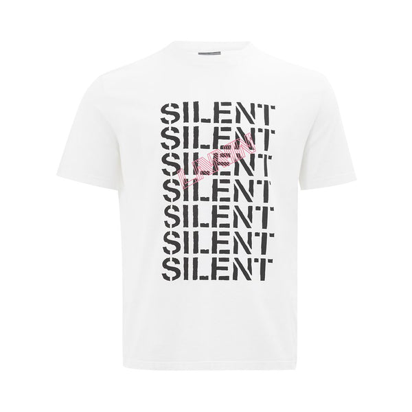 Lanvin Elegant White Cotton Tee for Men