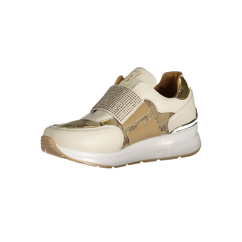 Laura Biagiotti Beige Polyester Sneaker