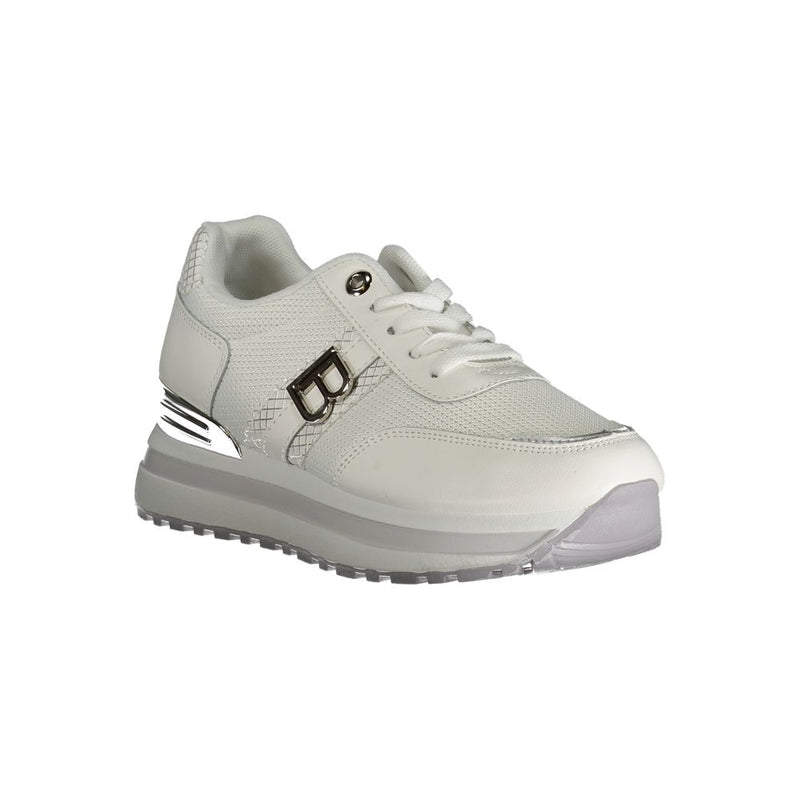 Laura Biagiotti White Polyester Sneaker