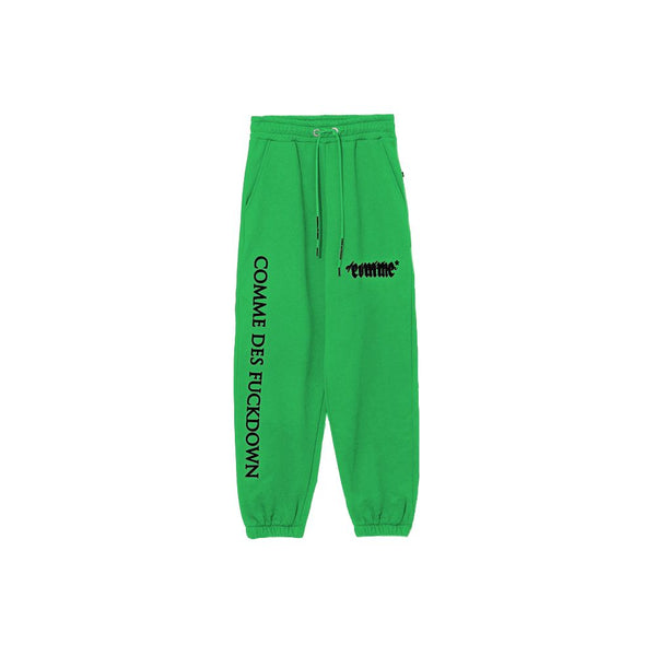 Comme Des Fuckdown Chic Streetwear Cotton Sweatpants