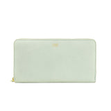 Cavalli Class Elegant Grey Calfskin Leather Purse