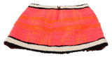 Dsquared² Multicolor Polyester Mid Waist A-line Mini Skirt