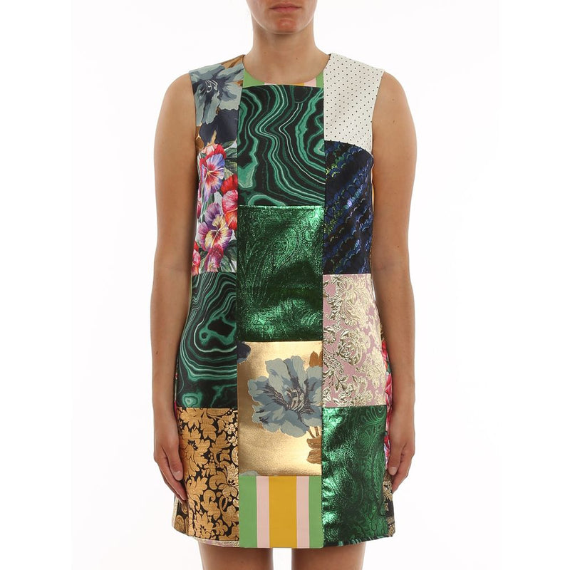 Dolce & Gabbana Multicolor Polyester Dress